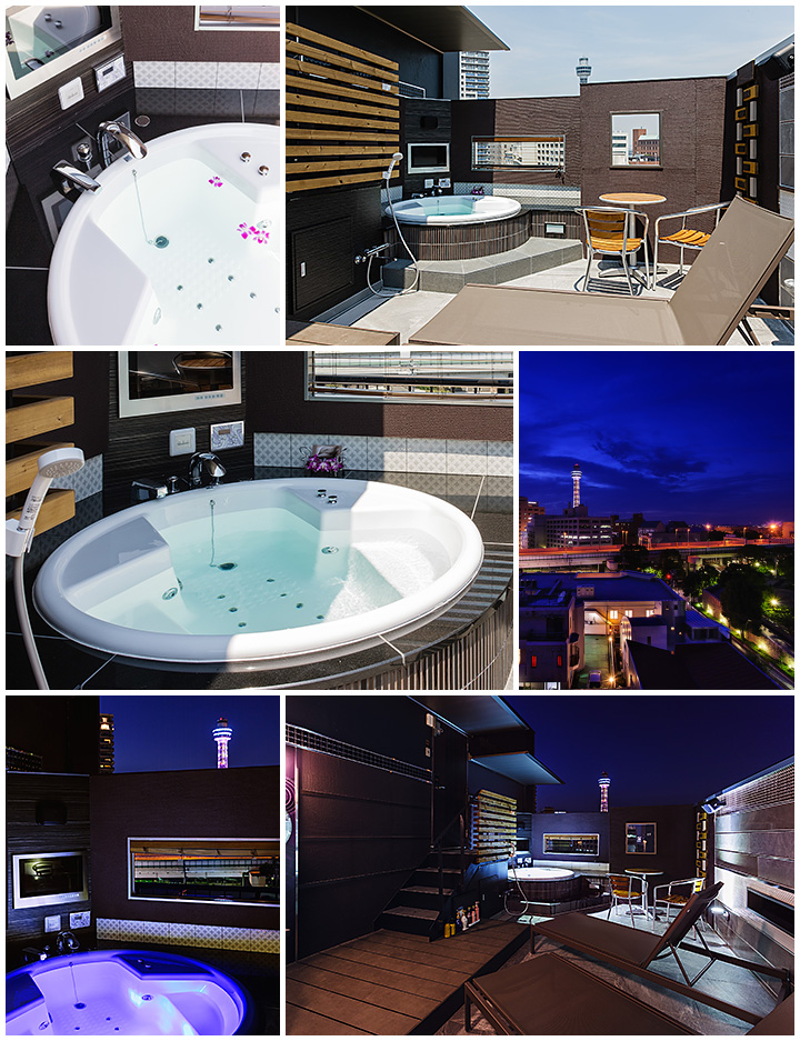 Roten Spa "屋上露天風呂"